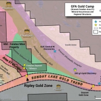 GFA Gold Camp - Occurrences & Structures