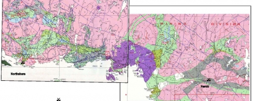 Hemlo-Schreiber Greenstone Belt; courtesy Ontario Geological Survey